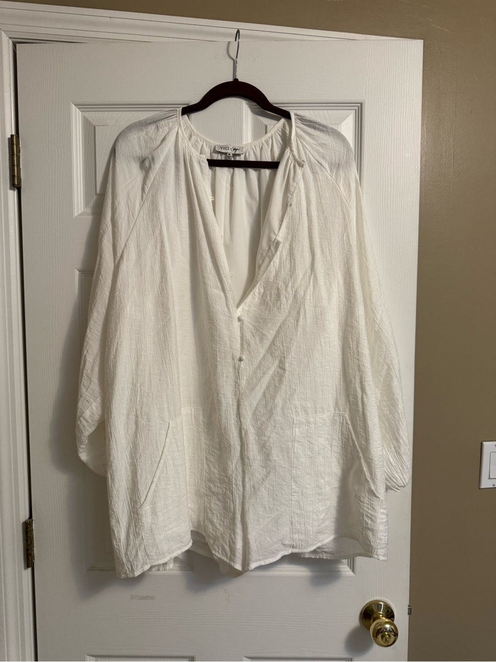 Vici White Romper